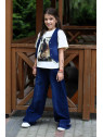 Kamizelka jeans granatowa Qba Kids