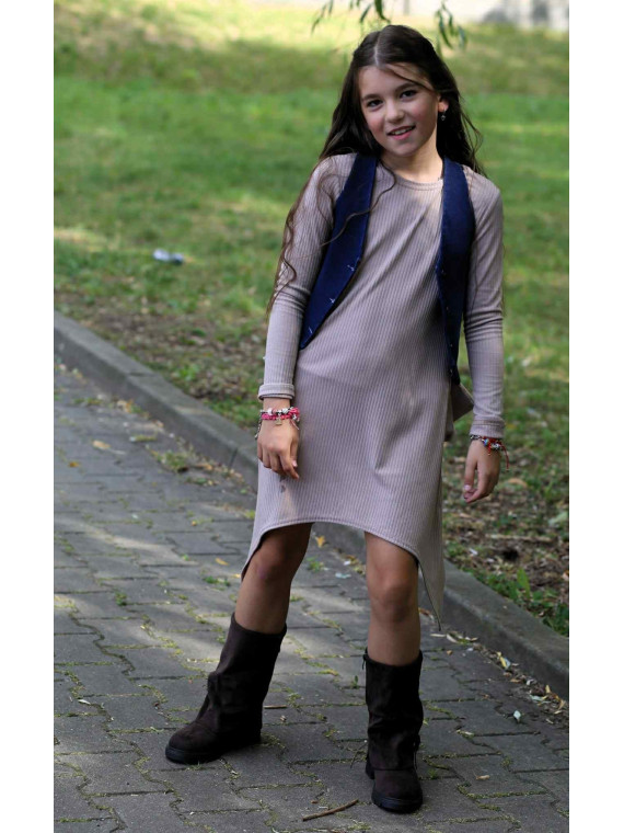 Kamizelka jeans granatowa Qba Kids