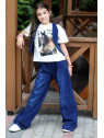 Kamizelka jeans granatowa Qba Kids
