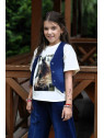 Kamizelka jeans granatowa Qba Kids