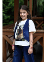 Kamizelka jeans granatowa Qba Kids