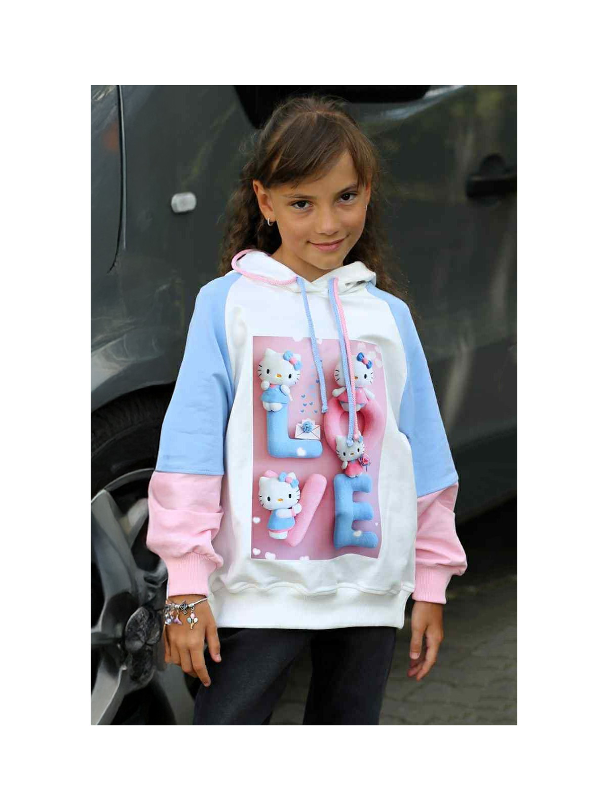 Bluza pastelowa Hello Kitty Qba Kids