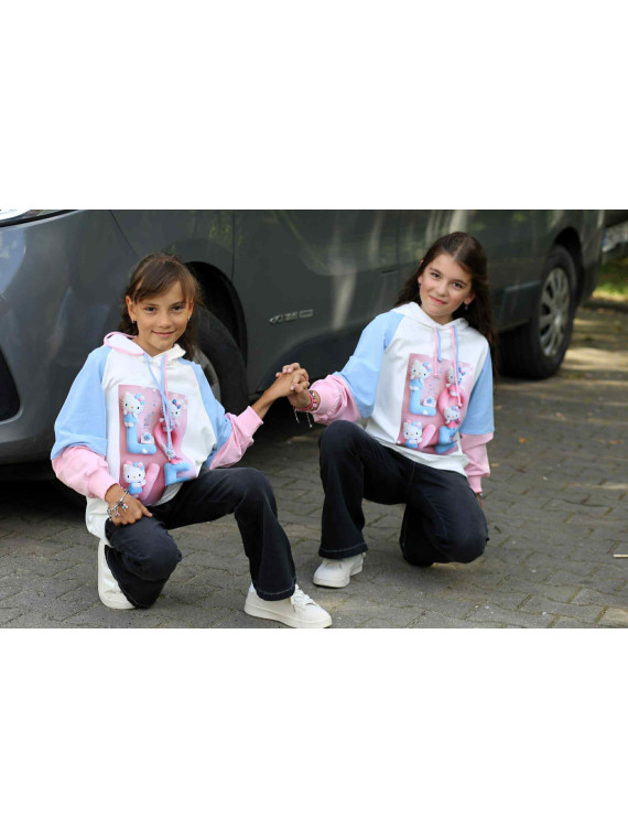 Bluza pastelowa Hello Kitty Qba Kids