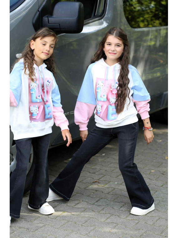 Bluza pastelowa Hello Kitty Qba Kids