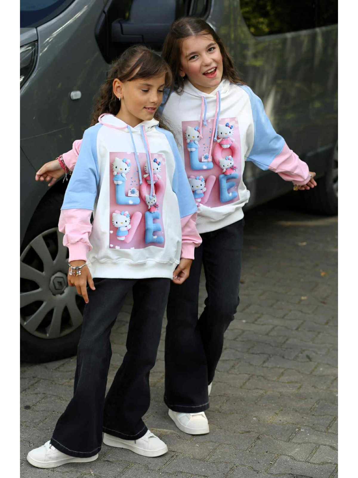 Bluza pastelowa Hello Kitty Qba Kids