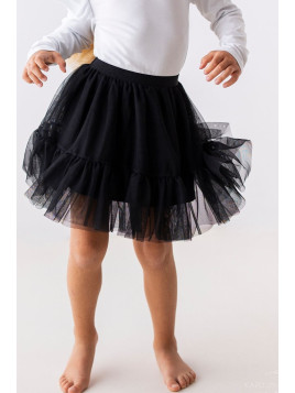 Spódniczka tiulowa tutu czarna lily grey