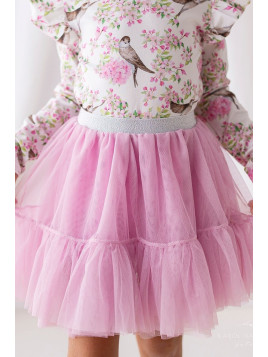 Spódniczka tiulowa tutu różowa lily grey