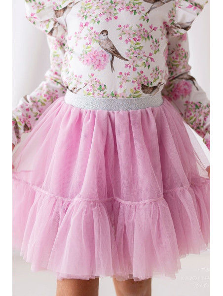 Spódniczka tiulowa tutu różowa lily grey