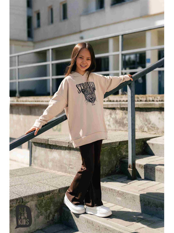 Getry dzwony brąz czekoladowy all for kids