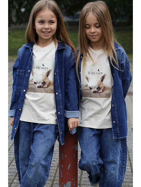 Niebieska koszula jeans Qba Kids