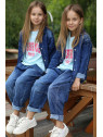 Niebieska koszula jeans Qba Kids