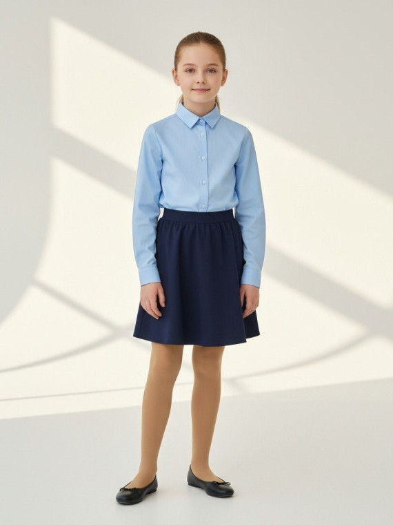 Cieliste/beżowe rajstopy gładkie 40 den milusie brand