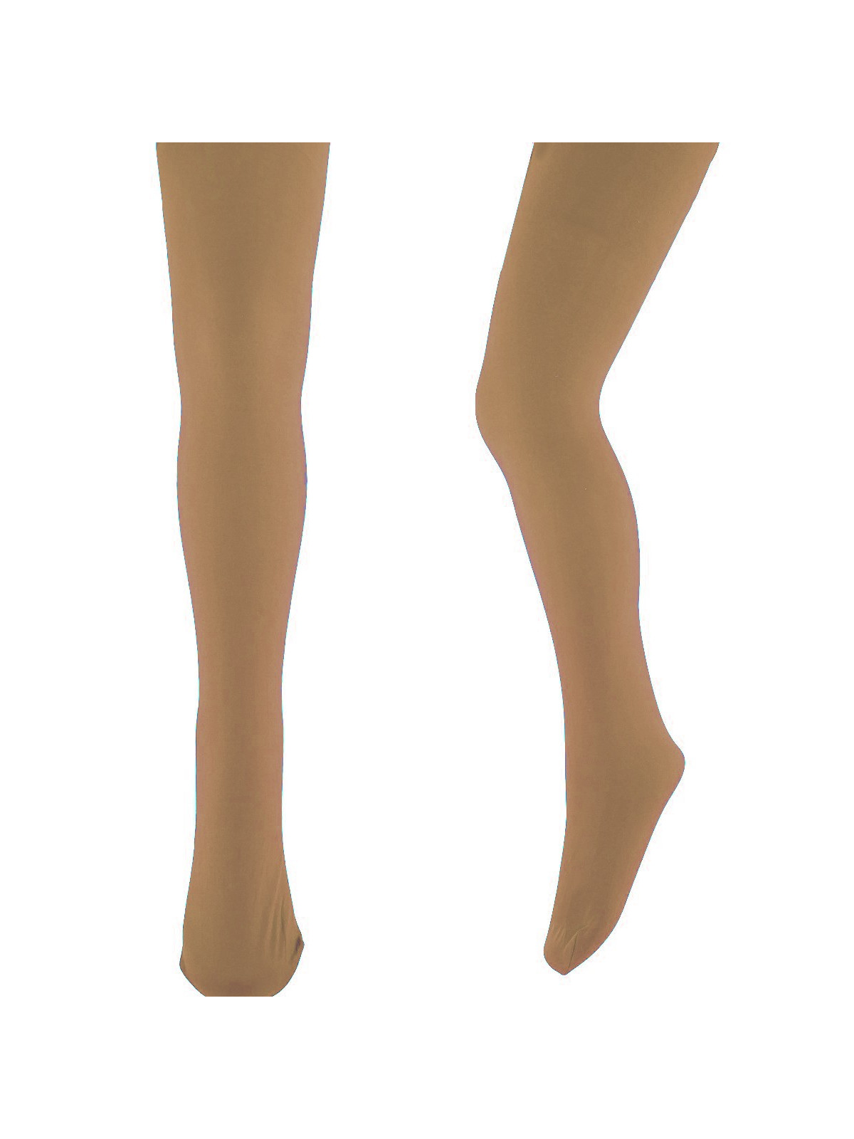 Cieliste/beżowe rajstopy gładkie 40 den milusie brand