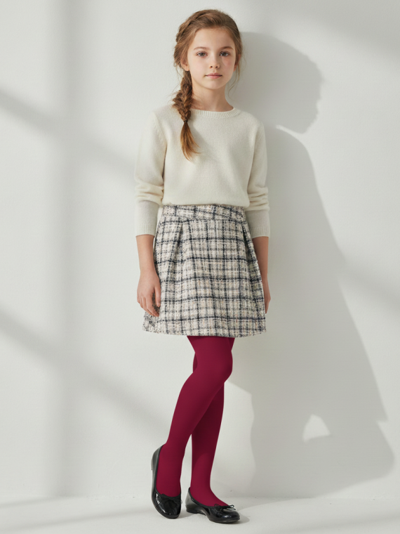 Bordowe rajstopy  40 den milusie