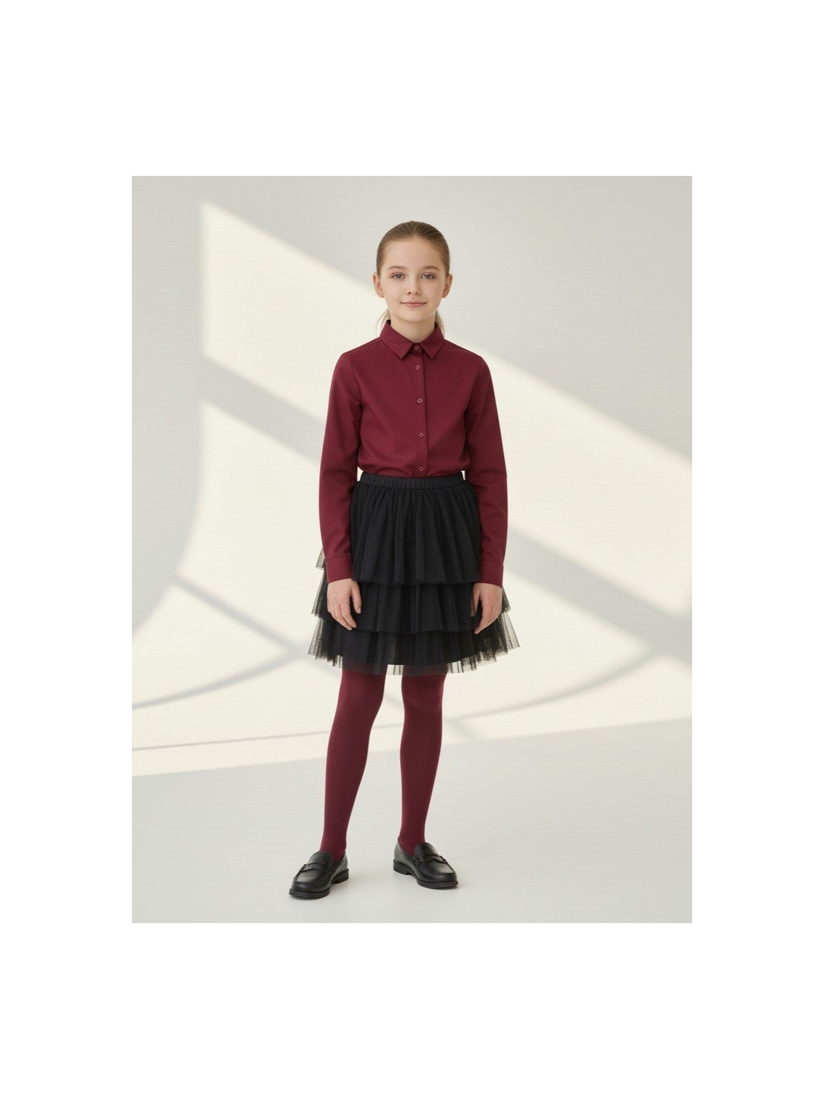 Bordowe rajstopy  40 den milusie