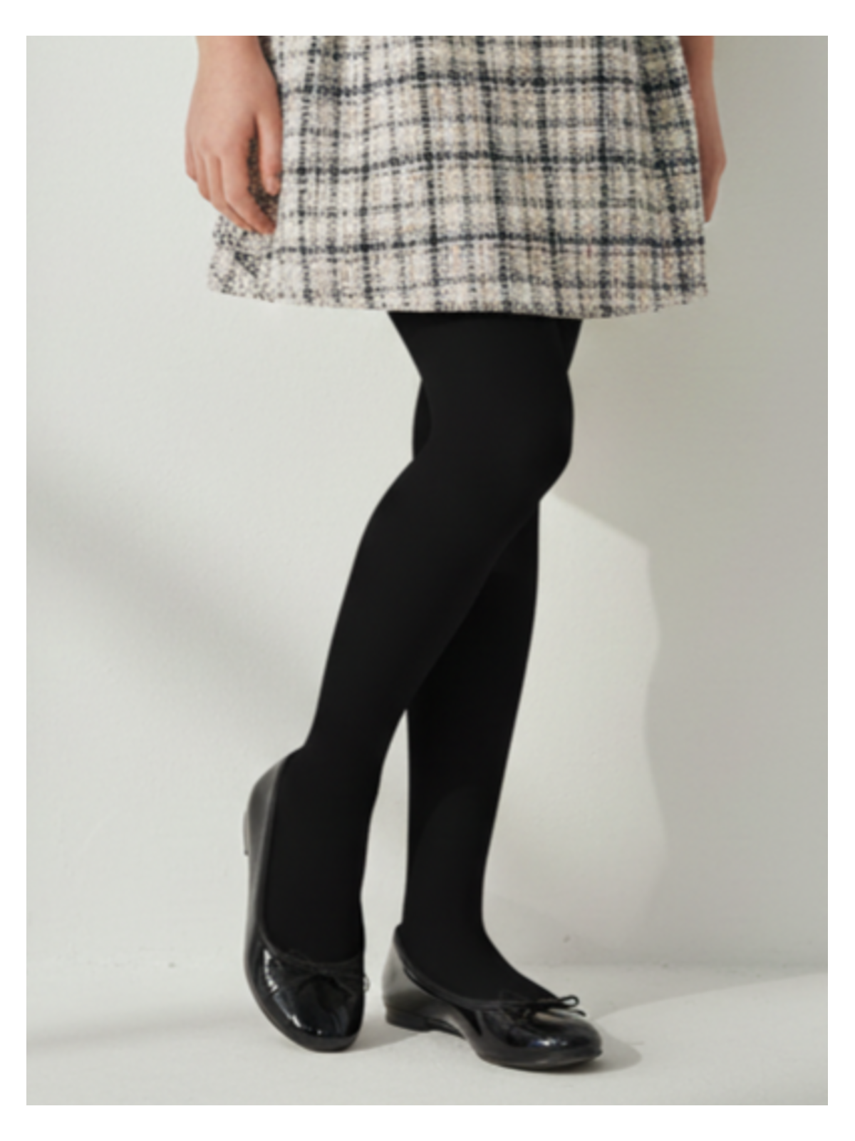 Czarne rajstopy gładkie 40 den milusie