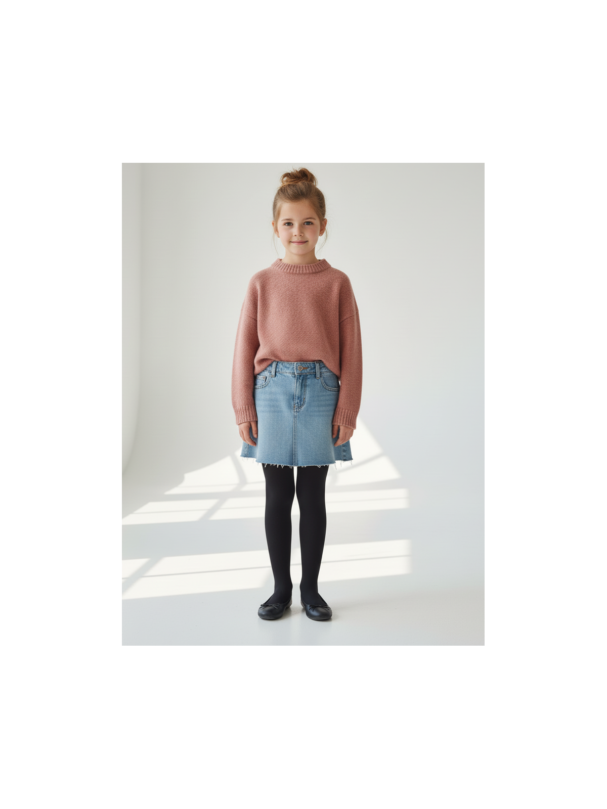 Czarne rajstopy gładkie 40 den milusie