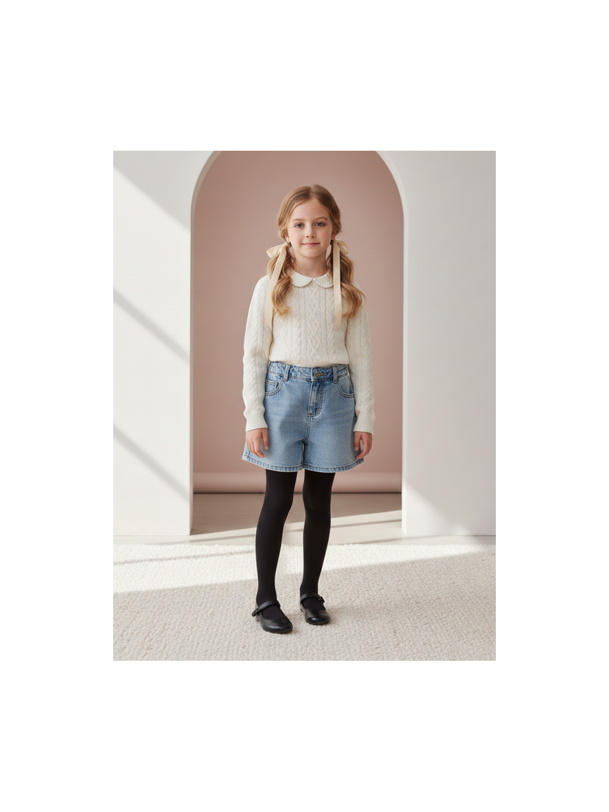 Czarne rajstopy gładkie 40 den milusie