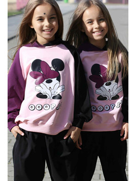 Bluza różowo-fioletowa Qba Kids