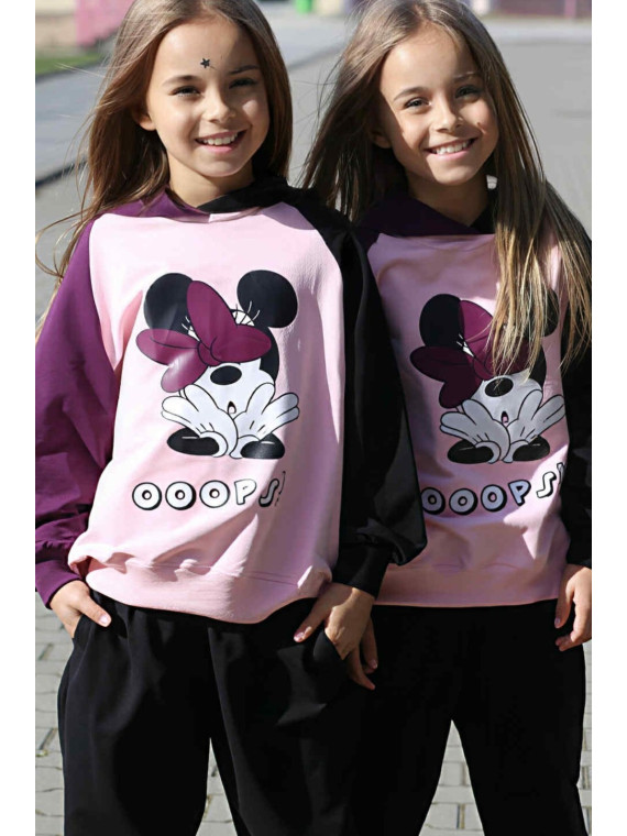 Bluza różowo-fioletowa Qba Kids