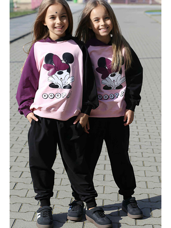 Bluza różowo-fioletowa Qba Kids