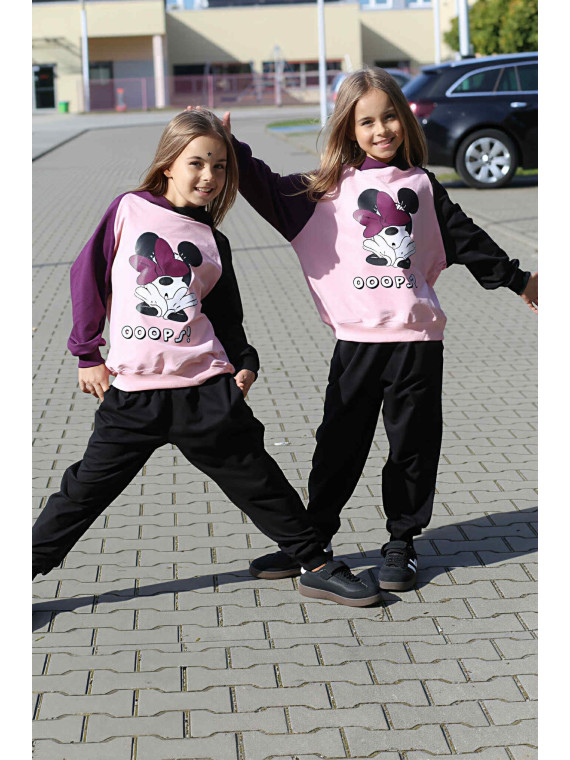 Bluza różowo-fioletowa Qba Kids