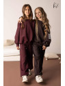 Dres- Bluza + Spodnie brąz kiz by kids