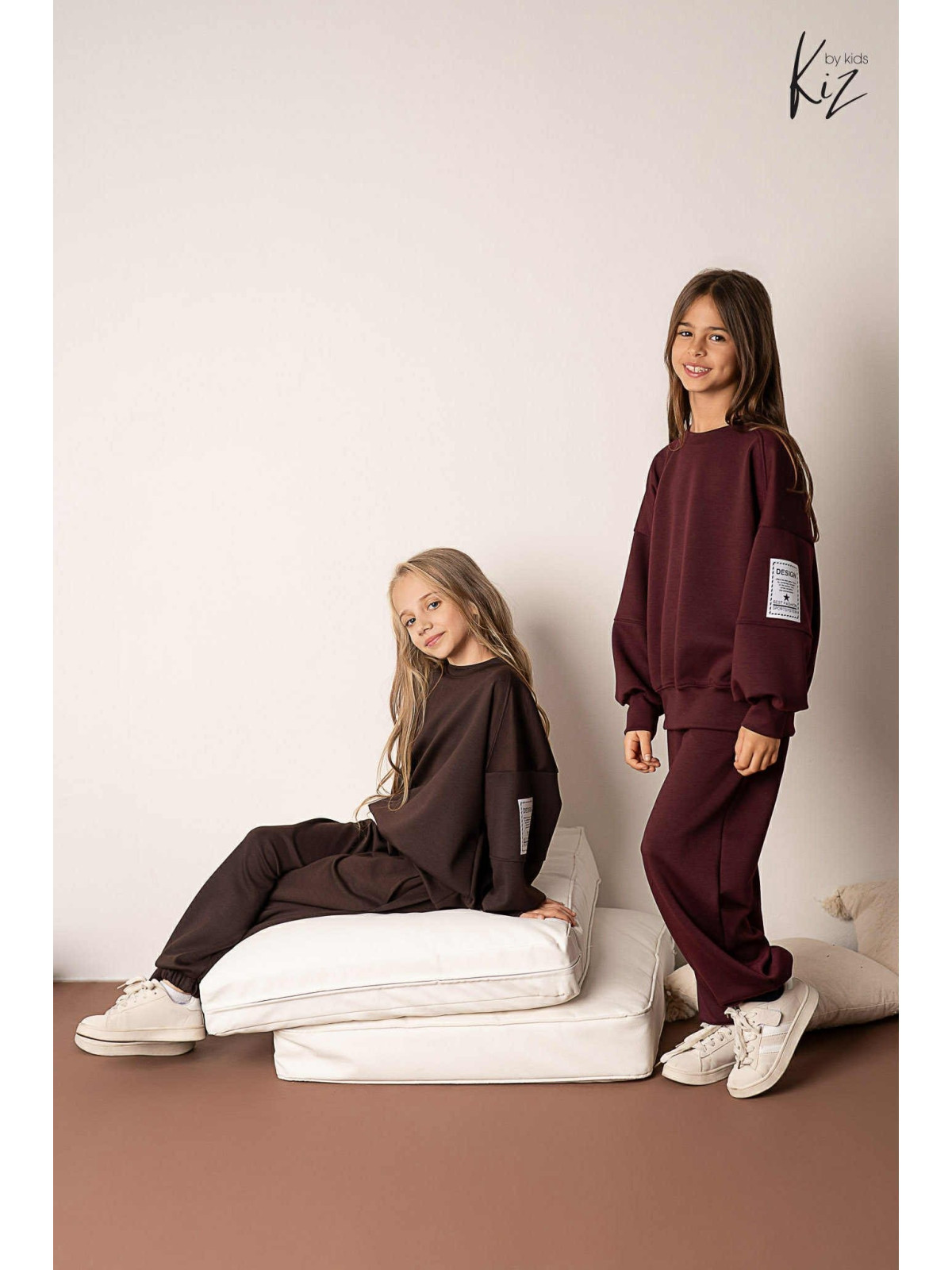 Dres- Bluza + Spodnie brąz kiz by kids