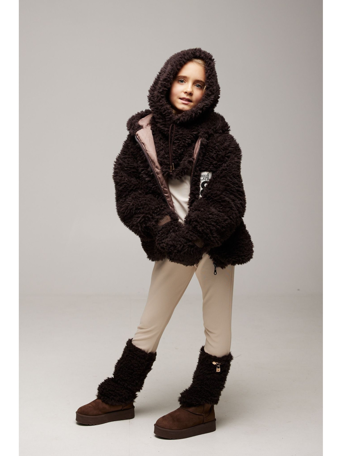 Komplet 3 częsciowy- futerko- czekolada- chill out