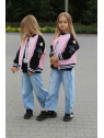 Spodnie jeans niebieskie BALOON z przeszyciem na dole Qba Kids