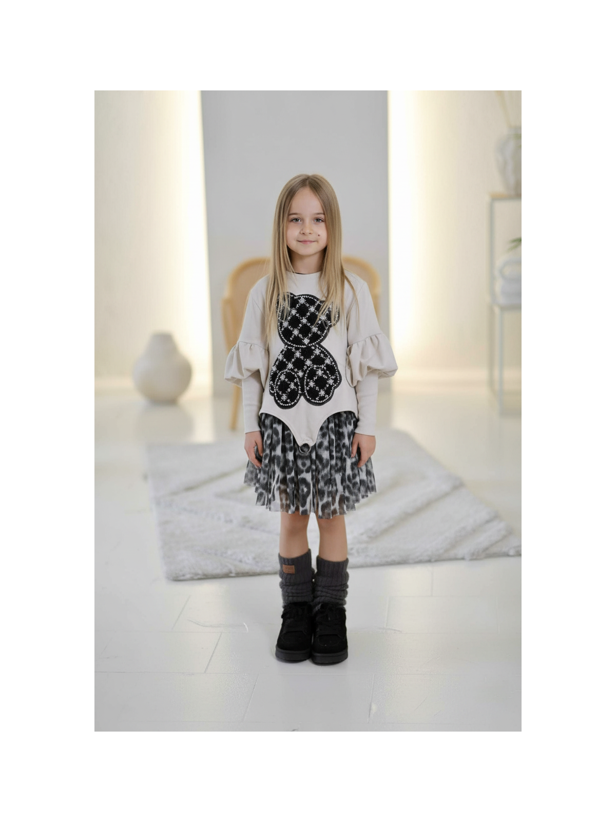 Grafitowe ocieplacze Qba Kids