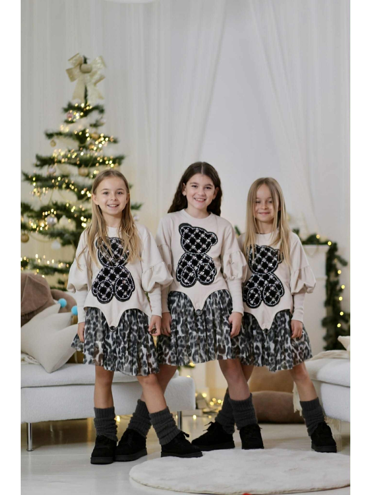 Grafitowe ocieplacze Qba Kids