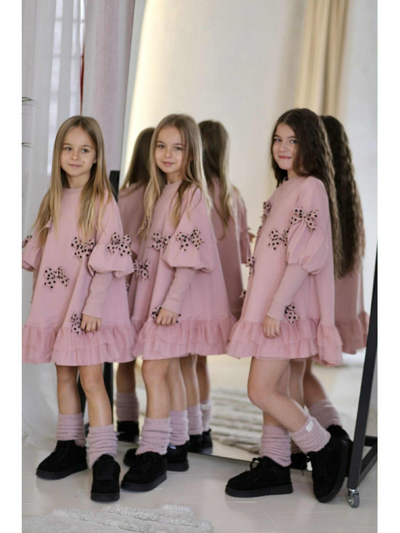 Różowe ocieplacze Qba Kids